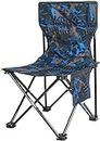 KNYUC MART Alloy Steel Outdoor Ultralight Portable Folding Chairs with Carry Bag Heavy Duty 264Lbs Capacity Camping Foldable Backpacking Chair (Small Size)