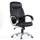 LiuGUyA Home Work Chair Boss Chair Office Chair Computer Gaming Chairs High Back Adjustable Ergonomic Desk Chair PU Leather Swivel Task Chair with Armrests Lumbar Support