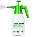 Munyonyo Garden Pump Sprayer,68oz/34oz Hand-held Pressure Sprayer Bottle for Lawn with Safety Value&Adjustable Nozzle, for Watering,Spraying Weeds,Home Cleaning and Car Washing,0.5 Gallon