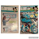 Disney Party Supplies | Mickey Mouse Banner Kit (Personalized 1st B-Day) & Mickey Mouse Confetti | Color: Blue/White | Size: 65 X 20 Inches