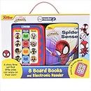 Marvel Spider-man - Spidey and His Amazing Friends- Me Reader Jr. Electronic Reader and 8 Sound Book Library - PI Kids: Me Reader Jr: 8 Board Books and Electronic Reader