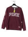 Victoria's Secret Pink Women's Jumper M Purple Cotton with Polyester Pullover