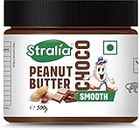 STRALIA Choco Smooth Peanut Butter | Made by the Best Peanut Butter Expert | High Protein 25 g & Energy | Creamy |Zero Trans Fat | Zero Cholesterol | Vitamin B3 | Pet Jar Packing | For All