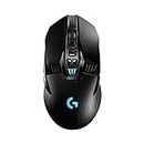 Logitech G903 Lightspeed Wireless Gaming Mouse W/Hero 25K Sensor, 140+ Hour with Rechargeable Battery and Lightsync RGB. PowerPlay Compatible, Ambidextrous, 107G+10G Optional, 25, 600 DPI