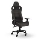 Corsair T3 RUSH Gaming Chair, Charcoal, Fabric, 4D Armrests, Height Adjust