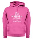 I'm A Gym Mum But Much Cooler - Adult Hoodie / Sweater - Fitness Exercise