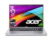 Acer Swift Go Intel Evo Thin & Light Premium Laptop 14" 1920x1200 100% sRGB Touch Screen Display Intel Core i7-1355U Intel Iris Xe 16GB LPDDR5 512GB Gen 4 SSD SFG14-71T-72QV