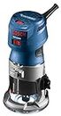 Bosch GKF125CEN Palm Router - 1.25 HP Max Torque Variable Speed Compact Router with Case