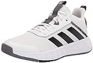 adidas Mens OWNTHEGAME 2.0 Cross Trainer, White Black/Grey, 12 US