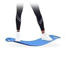 Relaxdays Twist Board, handliches Balance Board für Ganzkörpertraining, belastbares XL Workout Board bis 150 kg, blau