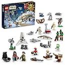 LEGO Star Wars 2023 Advent Calendar 75366 Christmas Holiday Countdown Gift Idea with 9 Star Wars Characters and 15 Mini Building Toys, Discover New Experiences and Daily Collectible Surprises
