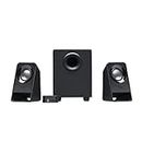 Logitech Outdoor/Surround Multimedia 2.1 Z213 for PC and Mobile Devices Home Speaker Set of 1 Black (980-000941)