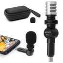Mini micrófono Movo MA5C para teléfonos inteligentes y tabletas Android y USB tipo C