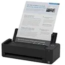 Fujitsu ScanSnap iX1300 Compact Wireless or USB Double-Sided Color Document, Photo & Receipt Scanner with Auto Document Feeder and Manual Feeder for Mac or PC, Black