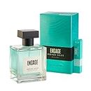 Engage Indigo Skies Perfume for Men Long Lasting Smell, Fresh and Earthy Fragrance Scent, for Everyday Use, Gift for Men, Free Tester with pack, 100ml