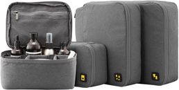 Juego de 4 cubos de embalaje para llevar maleta equipaje organizadores bolsa para Tra