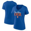 Women's Fanatics Branded Royal New York Mets Mother's Day V-Neck T-Shirt
