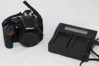 Nikon D5600 24.2 MP Digital SLR Black Camera Body Only