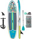 Drift Aero Inflatable Stand Up Paddle Board With Pump, Paddle Native Floral 10'8