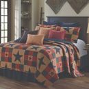 Virah Bella - Mountain Cabin Blue - Lightweight Quilt Set with 2 Pillow Shams