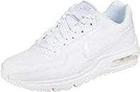 Nike Air Max Ltd 3, Men's Sneaker, White (White/White/White 111), 9 UK (44 EU)