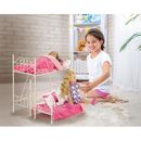 Badger Basket Scrollwork Doll Bed w/ Daybed & Bedding | 20.5 H x 20.5 W x 10.5 D in | Wayfair 60003