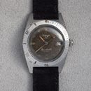 🙂 Raro JeanRichard Geneve Aquastarlet 1608 de la década de 1960 - Reloj de buceo de piel manual