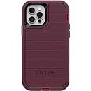 OtterBox Defender Series Case for iPhone 12 & iPhone 12 Pro (Only) - Case Only - Microbial Defense Protection - Non-Retail Packaging - Berry Potion (Raspberry Wine/Boysenberry)