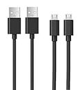 Kindle Fire Charger Cord Micro USB 10Ft Replacement Extra Long Compatible for Amazon Fire Tablet HD HDX, Fire HD 7 8 10 and Kids Edition(Fire 1st-8th Ge), Kindle E-Readers,2Pack 10FT Charging Cable