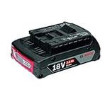 Bosch GBA 18V 2.0Ah Professional Battery Pack – Cordless Power Tools – COOLPACK Technology (Black)