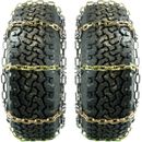 Titan Alloy Square Link Tire Chains On/Off Road Ice/Snow/Mud 8mm 285/75-16