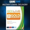 3 meses de suscripción de membresía dorada a Xbox Live - Xbox One / 360 - Europa - Reino Unido