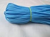 DK Craft Touch Nylon Knot Macrame Beading Braided Thread 60 m Cord Rope (4 mm , Sky Blue)