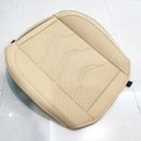 Cubierta de asiento delantero de automóvil de cuero PU cojín protector accesorios interiores para silla