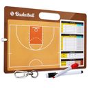 Basketball Accessories and Coach Gifts - Double-Sided Dry Erase Board for Coa...