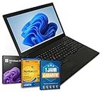 Lenovo ThinkPad T560 15,6 Zoll Full HD Laptop Intel Core i5-6300U@ bis zu 3 GHz 8 GB 256 GB SSD mit Windows 11 Pro & GRATIS Antiviren-Software inkl. 1 Jahr Garantie (Generalüberholt)