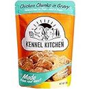 Heads Up For Tails Kennel Kitchen Wet Dog Food for Both Adult & Puppy Chicken Chunks in Gravy 70 Grams (Pack of 12)