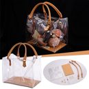 Clear PVC DIY Tote Bag Handbag Making Kit Handmade Tool Set Gift H9Y7 Bags Q7W9