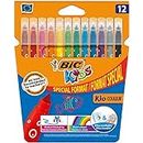BIC 9246621 Kids Visa Pack de 12 rotuladores de colores