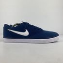Nike Shoes Mens US 10 EU 44 Navy Blue White Solarsoft SB Skate Sneakers Comfort