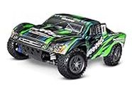 Traxxas TRA68154-4-GRN Slash 4X4 Brushless: 1/10 Scale 4WD Short Course Truck, Green
