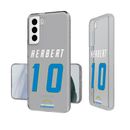Keyscaper Justin Herbert Los Angeles Chargers Galaxy Clear Case