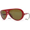Vintage CEBE 201 "RALLY COQ" SPORT sunglasses - France '90s - Medium - Red