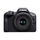Canon EOS R100 Mirrorless Camera with 18 45mm Lens