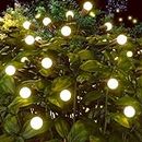 Wegoodlife 4Count Solar Garden Lights Waterproof IPX5, 8 LED Solar Firefly Lights Outdoor Solar, Solar Wind Swaying Light, Landscape Lights for Yard Lawn Pathway Patio Decoration Lighting