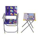 caddyFull Best for Kids, Pattern Printed Adjustable Foldable Study Table and Chair Set, for Kids Boy and Girl (Age Recomendation 2 to 6 Year Old)