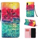 Case For iPhone 13 12 11 Pro XR XS MAX 8 7 6 Pattern Leather Wallet Flip Cover