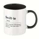 1pc, Coffee Mug Swiftie Merch For The Eras Music, Musician Tea Cup For Woman, Music Lovers Gifts For Fans (black 11oz)