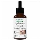 Eyebrow & Eyelash Growth Serum - (With Castor Oil, 100% Pure and Natural Oils), 30ML