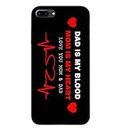 TRUEMAGNET Premium ''MOM DAD'' Printed Hard Mobile Back Cover for Apple iPhone 7 Plus/iPhone 7+ / Apple iPhone 8 Plus/iPhone 8+, Designer & Attractive Case for Your Smartphone